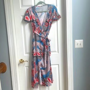 MIDI wrap Dress